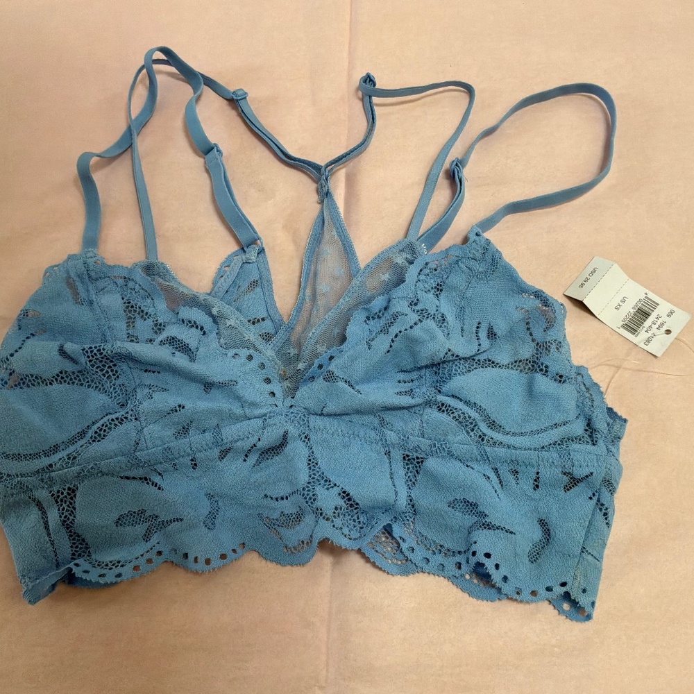 Aerie lace super strappy bralette